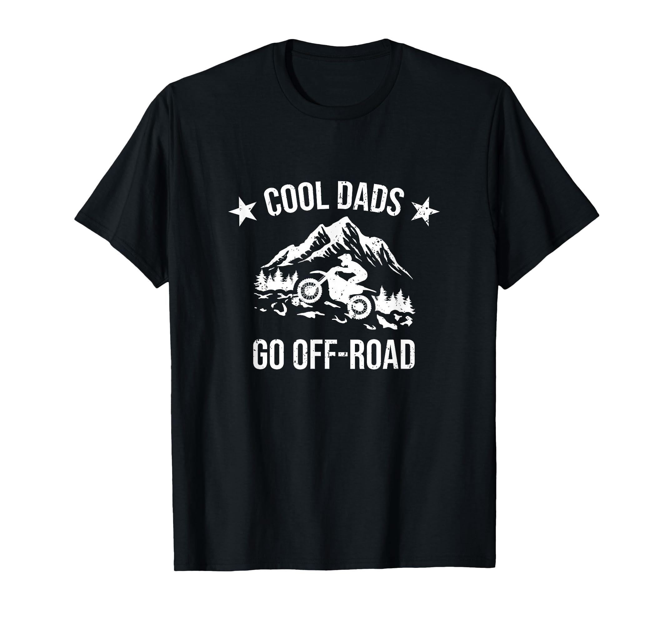 Dads Go Off Road Motocross Dirt Bike T-Shirt - Novelty Apparel for Adults - T-Shirt, Sweatshirt, Hoodie