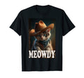Cat Cowboy Hat Cats Lovers Cat Mom T-Shirt - Streetwear Style Men Women - T-Shirt, Sweatshirt, Hoodie
