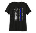 Police Daddy Blue Line Gift Fathers Day T-Shirt - Streetwear Style Unisex - T-Shirt, Sweatshirt, Hoodie