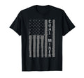 Distressed American Flag Coal Miner T-Shirt - Graphic Print Men Women - T-Shirt, Sweatshirt, Hoodie