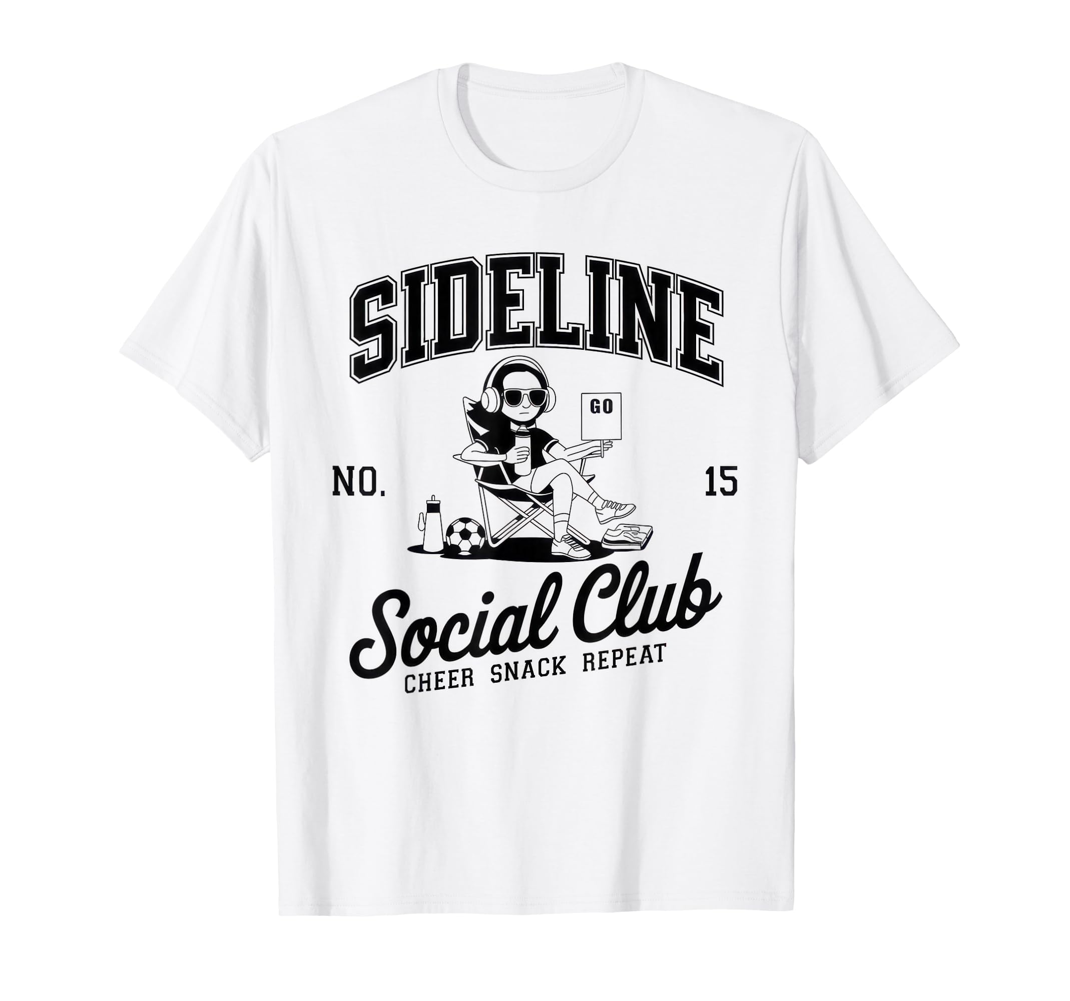 Sideline Social Club Soccer Mom Game T-Shirt - Streetwear Style for Adults - T-Shirt, Sweatshirt, Hoodie