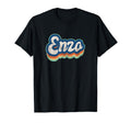 Enzo First Name 70S 80S T-Shirt - Fun Novelty Design for Adults - T-Shirt, Sweatshirt, Hoodie