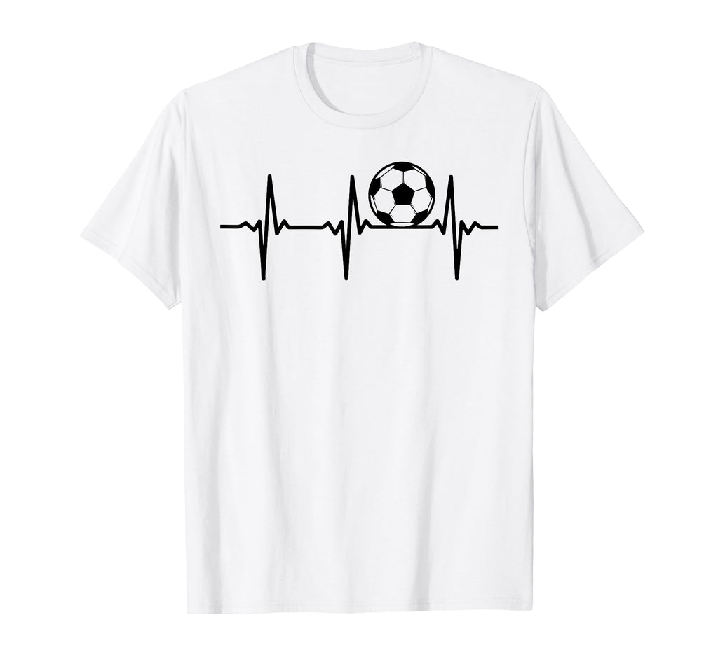 Soccer Heartbeat Soccer Ball Soccer T-Shirt - Streetwear Style Unisex - T-Shirt, Sweatshirt, Hoodie