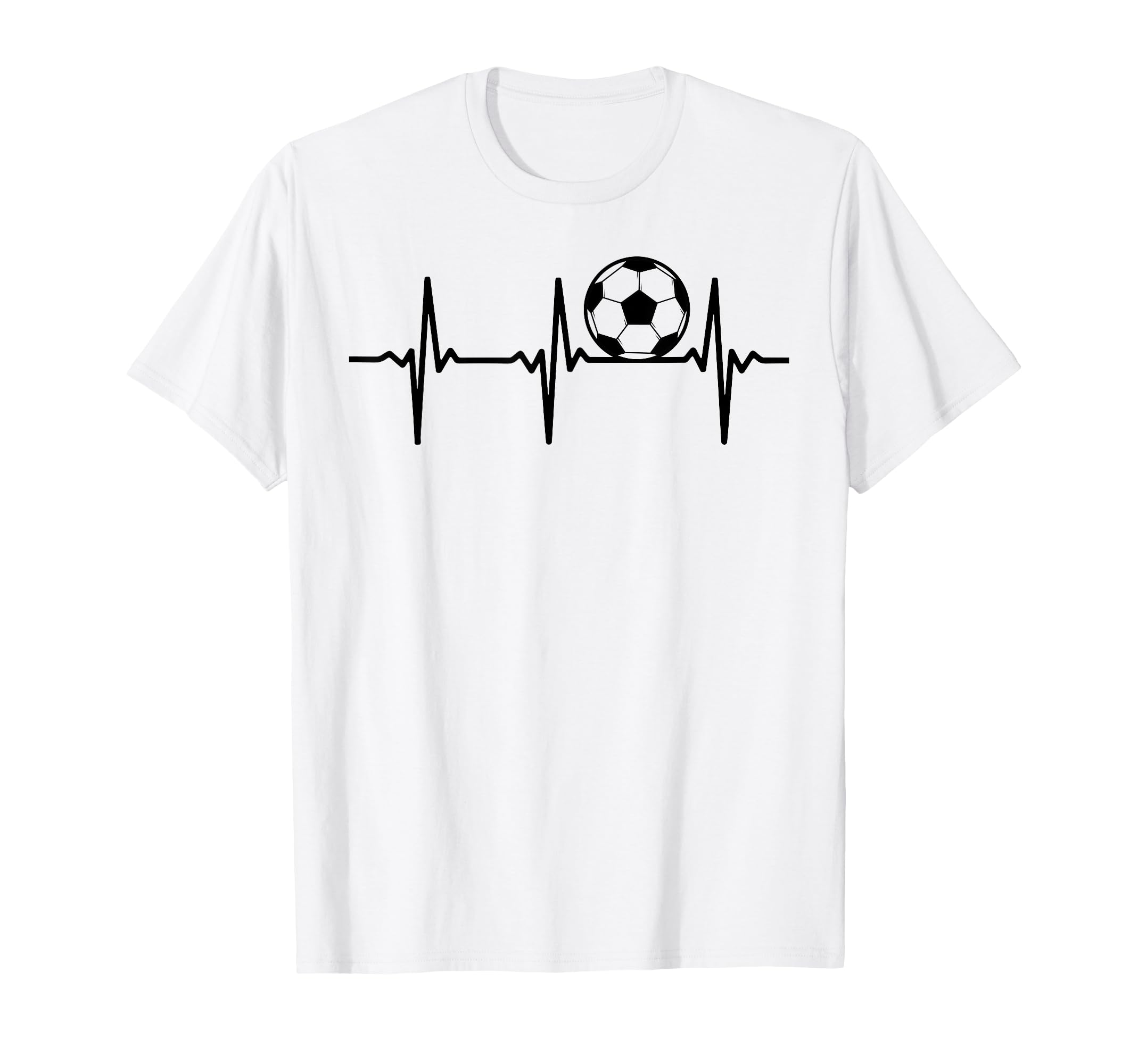 Soccer Heartbeat Soccer Ball Soccer T-Shirt - Streetwear Style Unisex - T-Shirt, Sweatshirt, Hoodie
