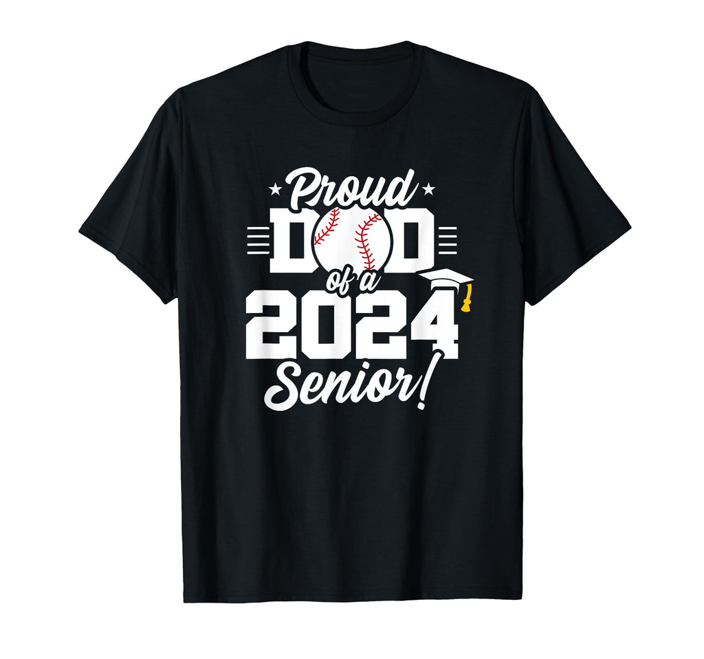 Class 2024 Senior Year Baseball T-Shirt - Casual Everyday Wear Men Women - T-Shirt, Sweatshirt, Hoodie