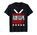 Baseball Is More Than Just Hobby T-Shirt - Aesthetic Graphic for Adults - T-Shirt, Sweatshirt, Hoodie
