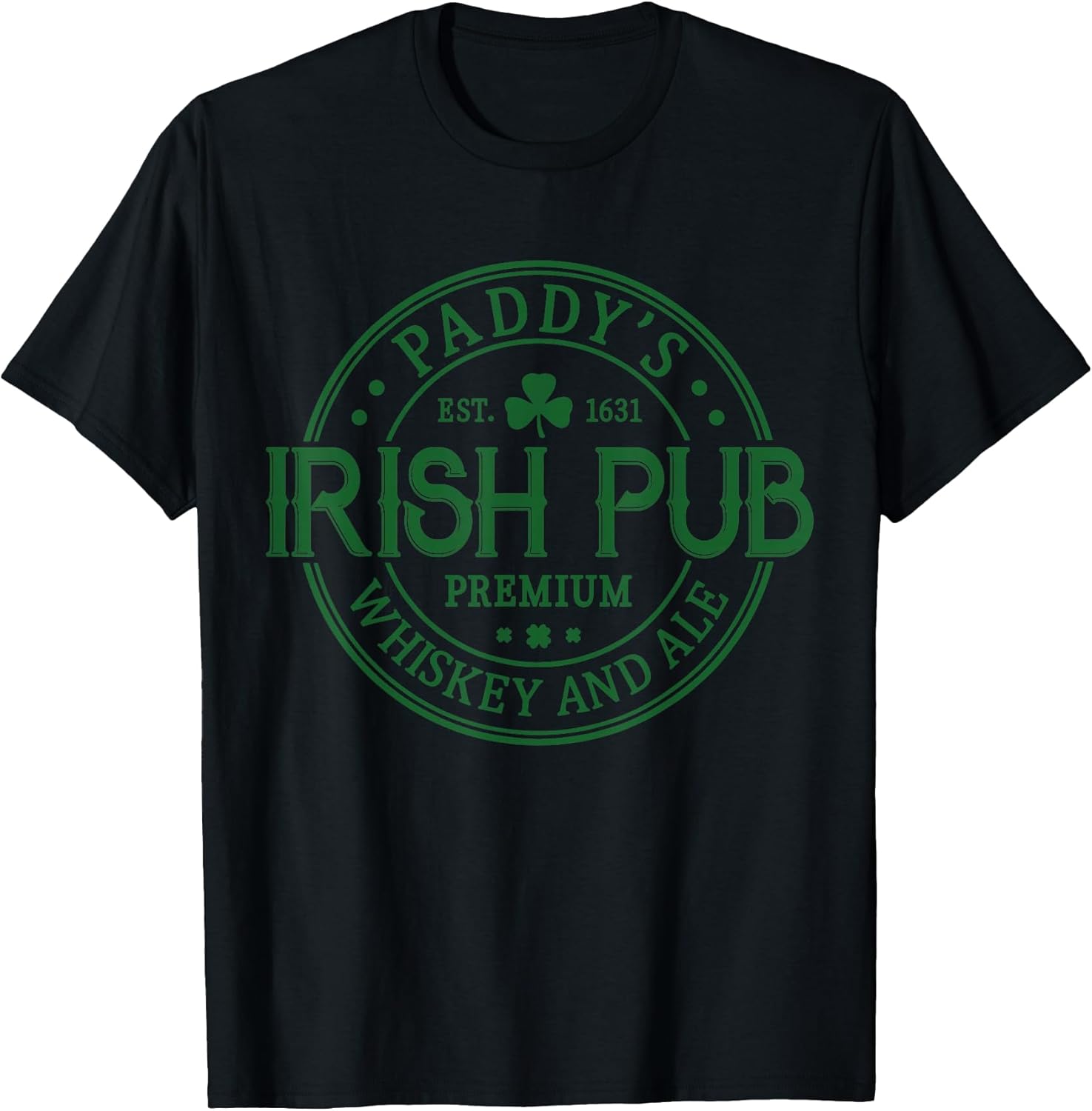 Paddy's Irish Pub Whiskey Beer Ireland St. Patrick's - Adult & Kids T-Shirts, Sweatshirts & Hoodies apparel design preview 1