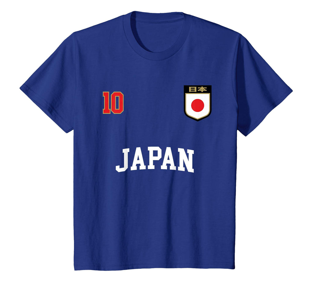 Japan Soccer Team 10 Japanese Flag T-Shirt - Minimalist Print for Adults - T-Shirt, Sweatshirt, Hoodie