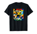 Soccer Player Colorful Sport Soccer T-Shirt - Custom Art Print for Adults - T-Shirt, Sweatshirt, Hoodie