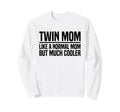 Mom Twins Dad Twins Gifts Hoodie - Minimalist Print Unisex - T-Shirt, Sweatshirt, Hoodie