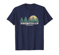 Sheboygan Wi Throwback 70S T-Shirt - Graphic Print Unisex - T-Shirt, Sweatshirt, Hoodie