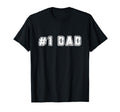 1 Dad Best Dad Fathers Day Number One Dad T-Shirt - Graphic Print Unisex - T-Shirt, Sweatshirt, Hoodie