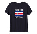 Costa Rica Futbol Team Soccer Ball T-Shirt - Novelty Apparel Men Women - T-Shirt, Sweatshirt, Hoodie
