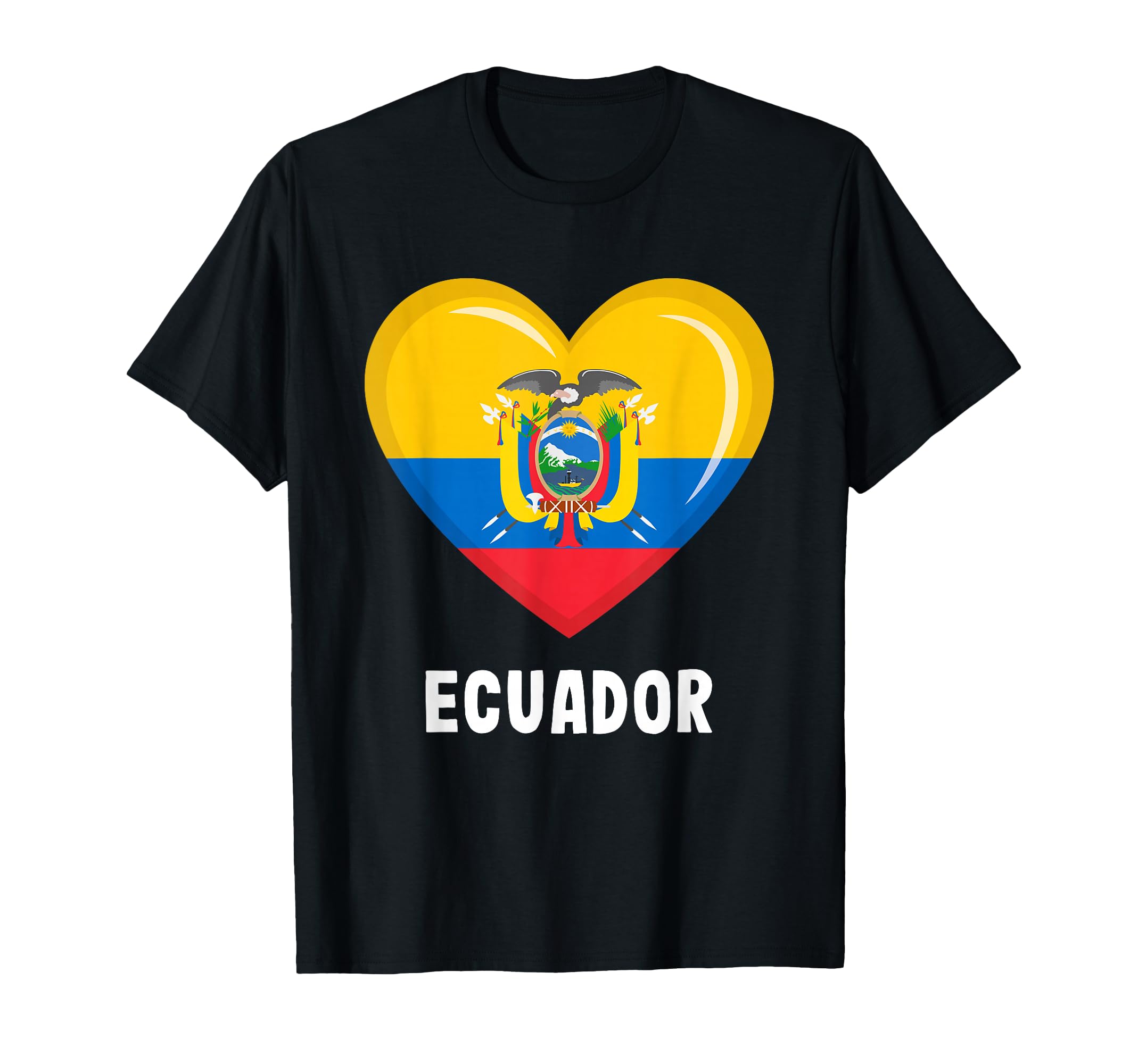 Ecuador Flag Jersey Ecuadorian T-Shirt - Trendy Graphic Unisex - T-Shirt, Sweatshirt, Hoodie