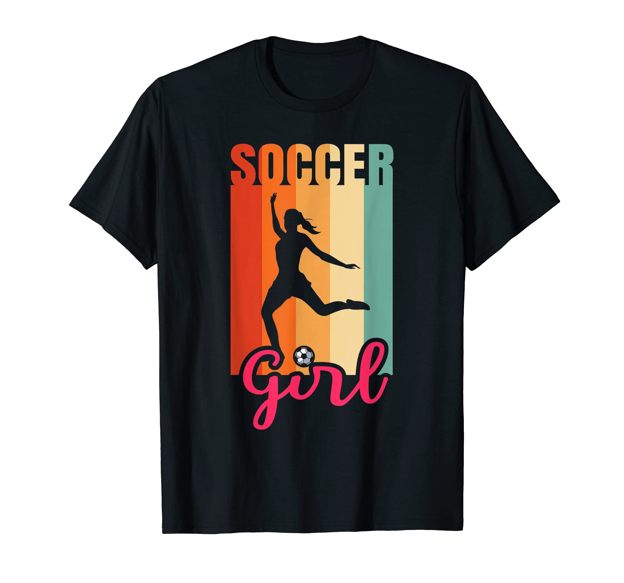 Female Soccer Player Athletic Hoodie - Fun Novelty Design Unisex - T-Shirt, Sweatshirt, Hoodie