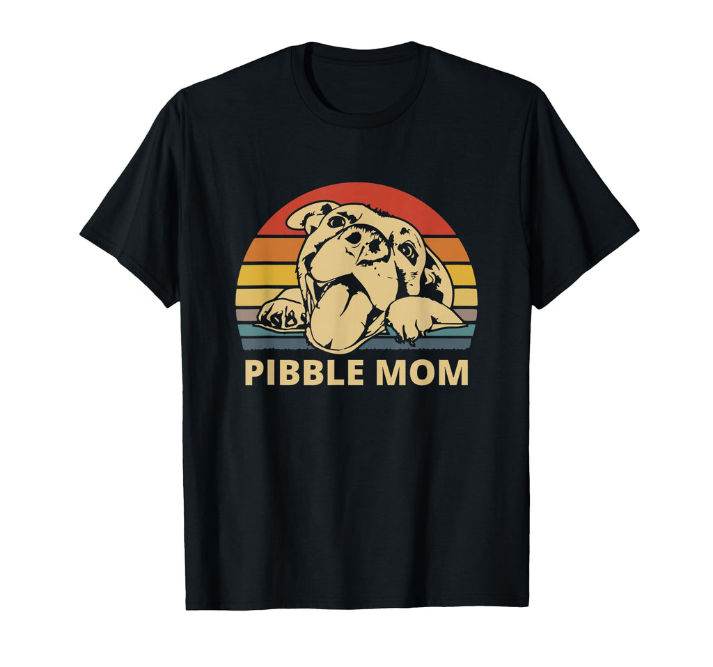 Pibble Mom I Love My Pit Pit Face T-Shirt - Novelty Apparel Men Women - T-Shirt, Sweatshirt, Hoodie