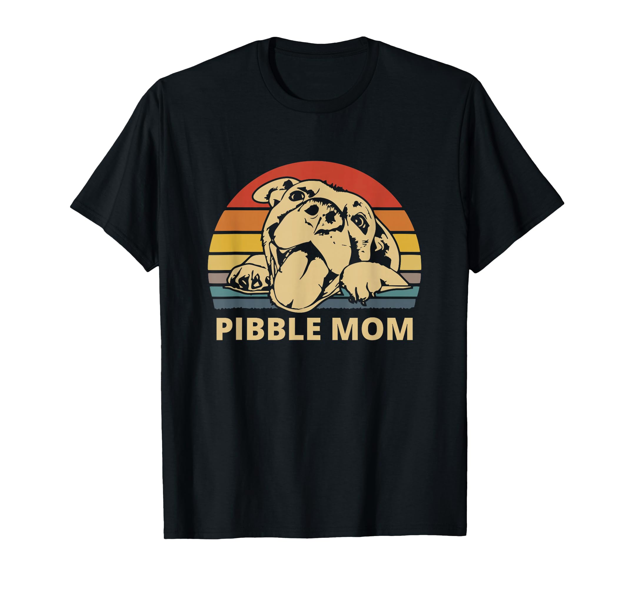 Pibble Mom I Love My Pit Pit Face T-Shirt - Novelty Apparel Men Women - T-Shirt, Sweatshirt, Hoodie
