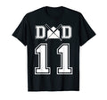 Number 11 Players Biggest Fan Baseball T-Shirt - Minimalist Print Unisex - T-Shirt, Sweatshirt, Hoodie