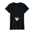 Womens Belly Arrow Label New Expecting T-Shirt - Graphic Print for Adults - T-Shirt, Sweatshirt, Hoodie