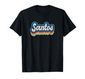 Santos First Name 70S 80S Personalized T-Shirt - Unique Graphic Men Women - T-Shirt, Sweatshirt, Hoodie