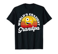 Worlds Craziest Grandpa Funny Fathers T-Shirt - Unique Graphic Men Women - T-Shirt, Sweatshirt, Hoodie