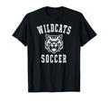 Wildcats Soccer Mascot Players And T-Shirt - Custom Art Print Men Women - T-Shirt, Sweatshirt, Hoodie