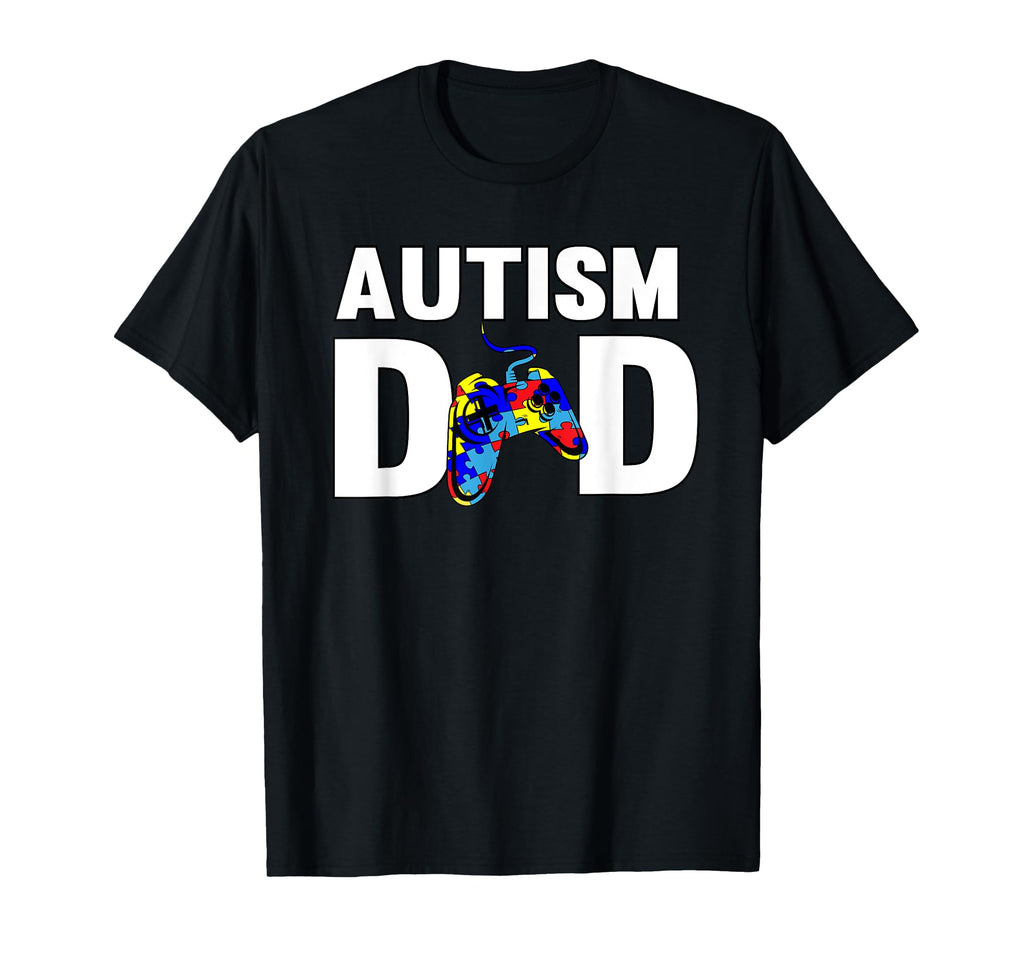 Fathers Day Gamer Autism T-Shirt - Casual Everyday Wear for Adults - T-Shirt, Sweatshirt, Hoodie