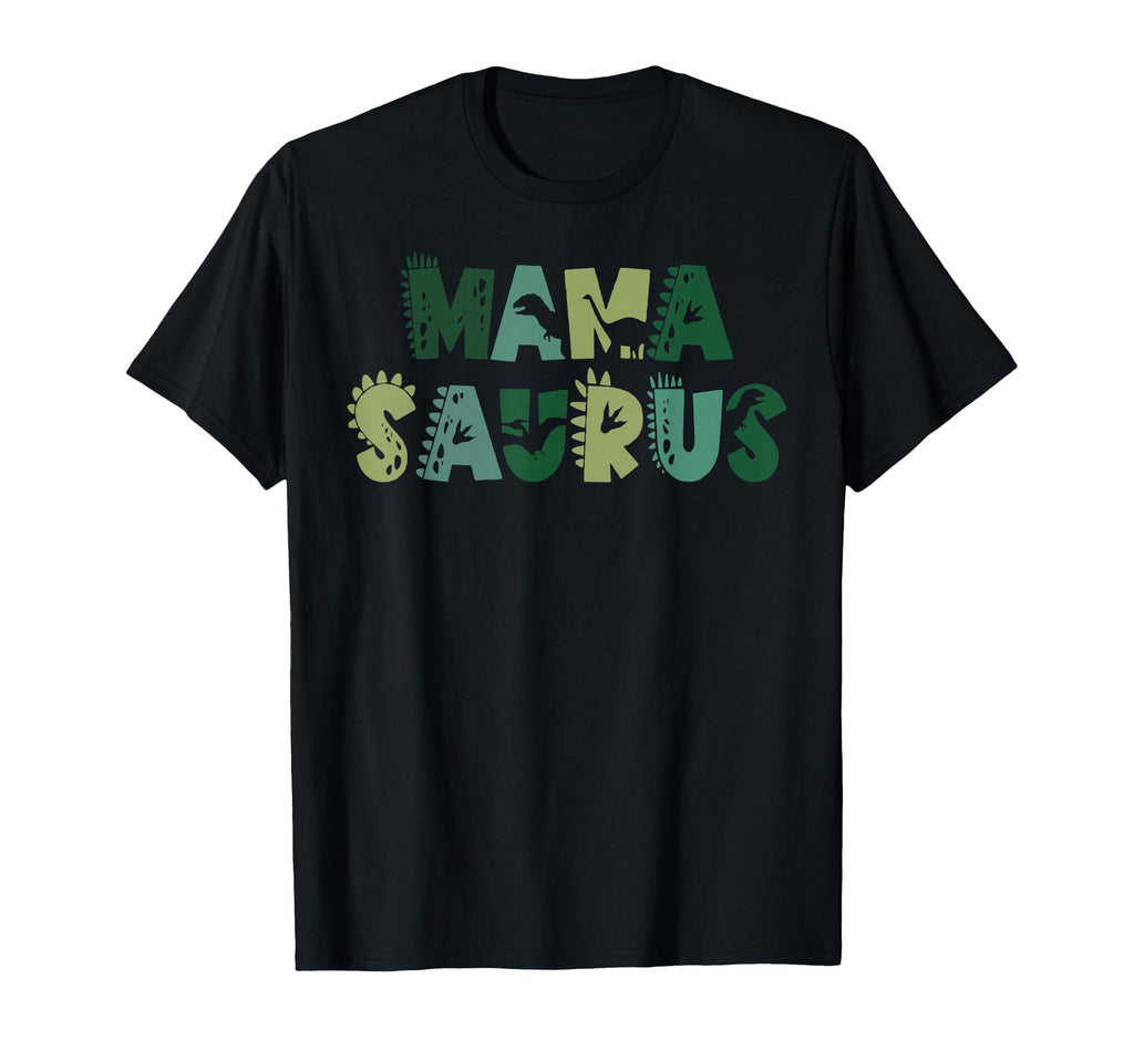 Mama Saurus Mom Dinosaur Three Rex T-Shirt - Custom Art Print for Adults - T-Shirt, Sweatshirt, Hoodie