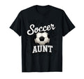 Soccer Aunt Game Day Proud Auntie T-Shirt - Graphic Print for Adults - T-Shirt, Sweatshirt, Hoodie