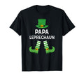 Papa Leprechaun Shamrock Hat Funny Dad T-Shirt - Novelty Apparel Men Women - T-Shirt, Sweatshirt, Hoodie