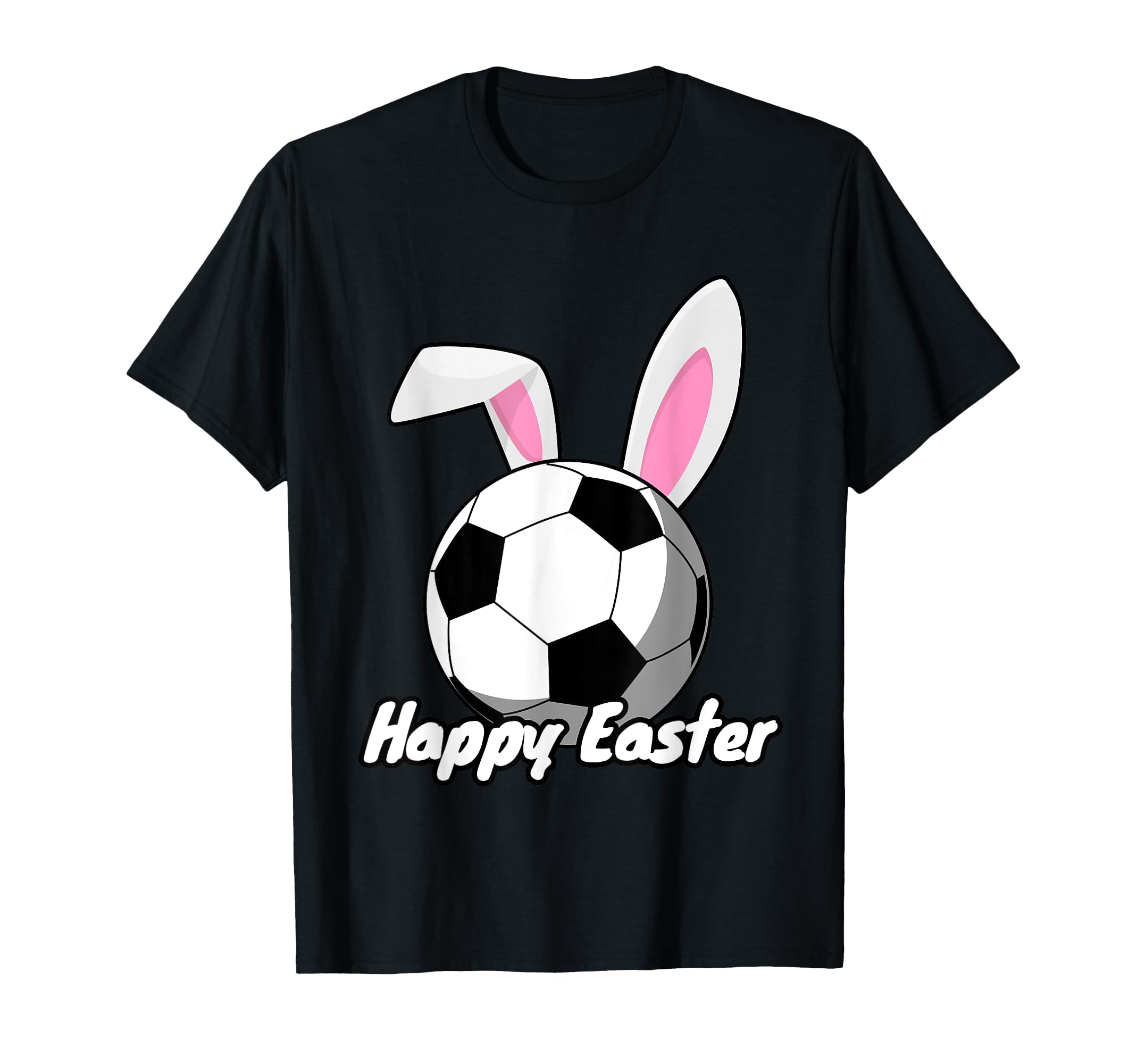 Football Bunny Ears Easter Soccer Players T-Shirt - Novelty Apparel Unisex - T-Shirt, Sweatshirt, Hoodie
