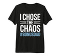 Stepfather Bonus Dad Step Parent T-Shirt - Graphic Print for Adults - T-Shirt, Sweatshirt, Hoodie