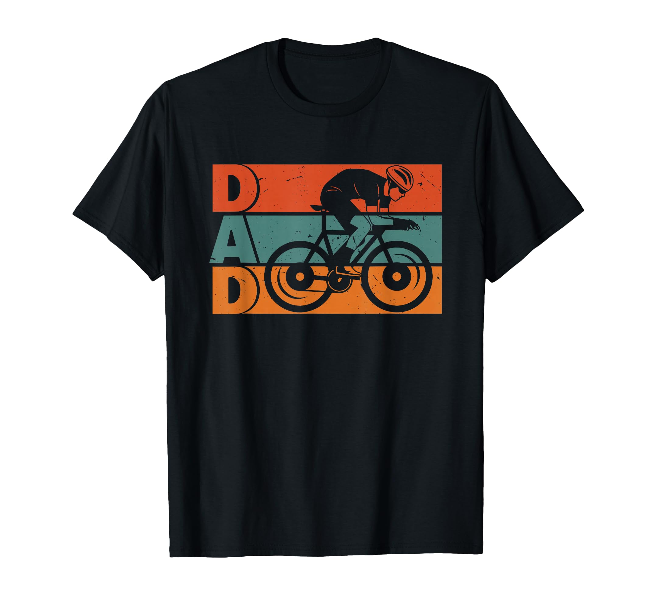 Bicycle Dad Cycling Happy Fathers Day T-Shirt - Trendy Graphic for Adults - T-Shirt, Sweatshirt, Hoodie