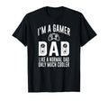 Funny Fathers Day Im Gamer Dad Grandson T-Shirt - Unique Graphic Men Women - T-Shirt, Sweatshirt, Hoodie