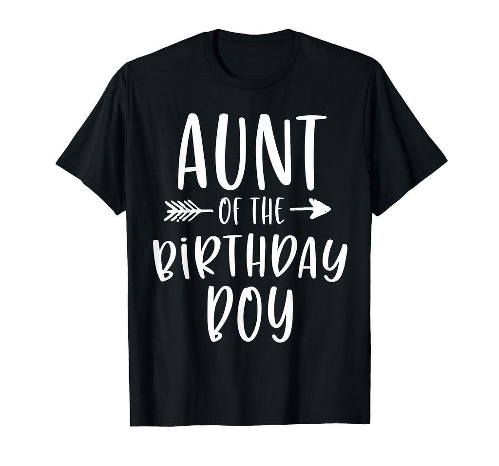 Aunt Birthday Auntie And Nephew Bday T-Shirt - Minimalist Print Men Women - T-Shirt, Sweatshirt, Hoodie