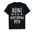 Aunt Birthday Auntie And Nephew Bday T-Shirt - Minimalist Print Men Women - T-Shirt, Sweatshirt, Hoodie