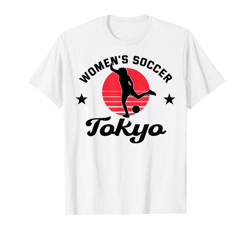 Womens Soccer Tokyo T-Shirt - Unique Graphic Men Women - T-Shirt, Sweatshirt, Hoodie