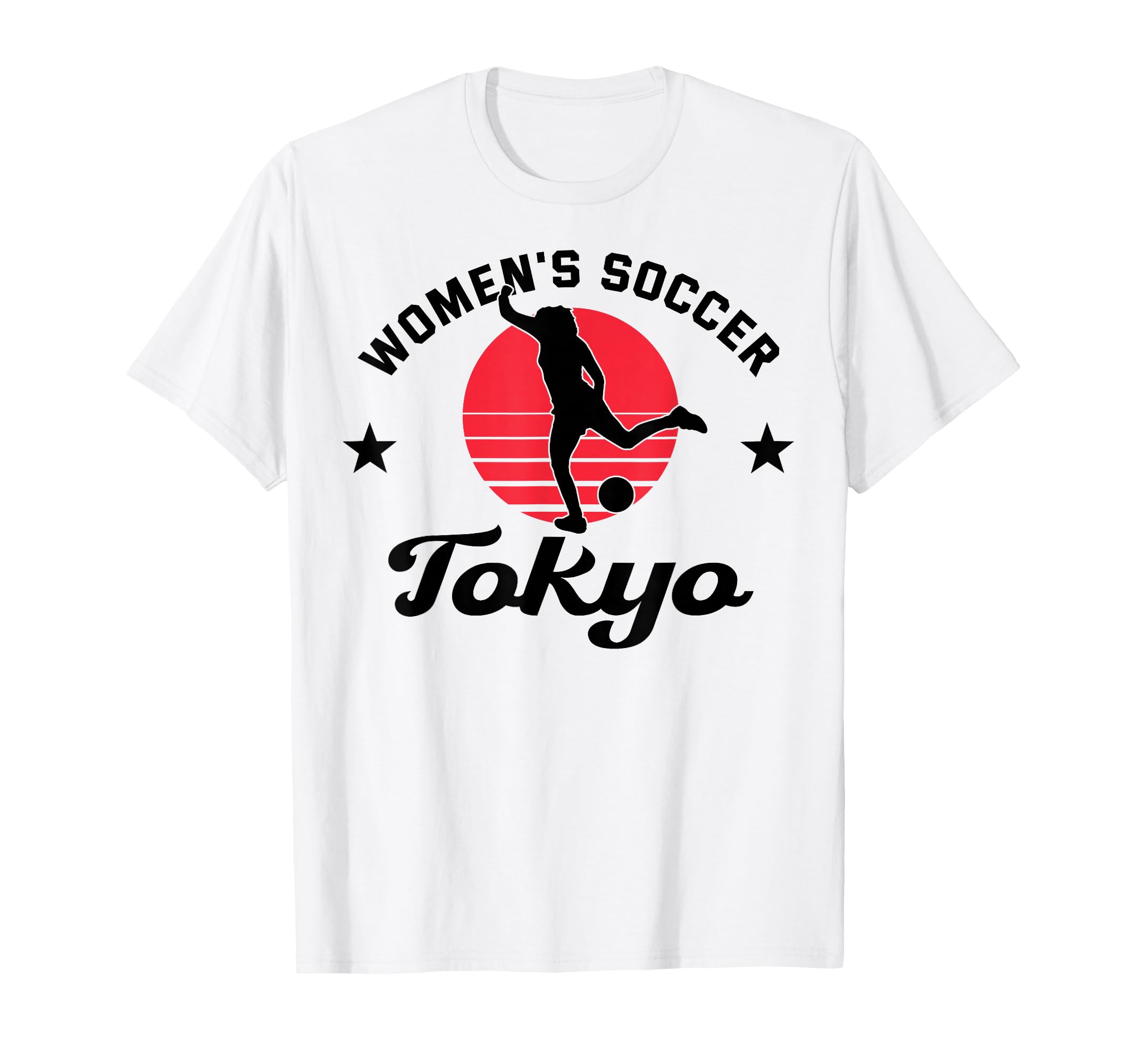 Womens Soccer Tokyo T-Shirt - Unique Graphic Men Women - T-Shirt, Sweatshirt, Hoodie