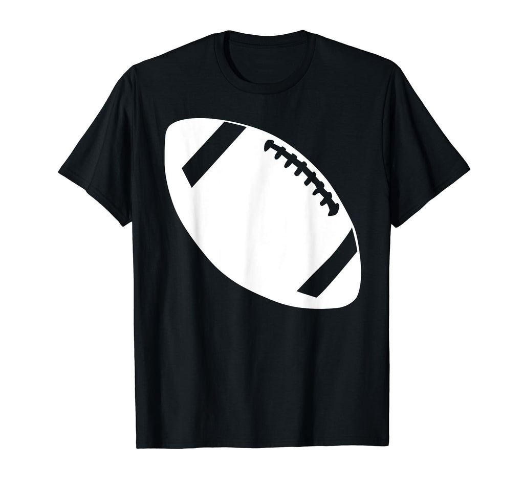 Silhouette American Football Ball T-Shirt - Minimalist Print for Adults - T-Shirt, Sweatshirt, Hoodie