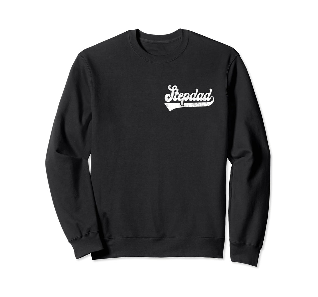 Mens Stepdad Fathers Day Bonus Dad Sweatshirt - Graphic Print Men Women - T-Shirt, Sweatshirt, Hoodie