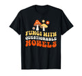 Fungi Questionable Morels Funny Mushroom T-Shirt - Custom Art Print Unisex - T-Shirt, Sweatshirt, Hoodie