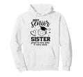 2027 Senior Soccer Sister Proud Family Hoodie - Novelty Apparel for Adults - T-Shirt, Sweatshirt, Hoodie