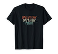 Old Text Dad Day Gamer Night T-Shirt - Aesthetic Graphic for Adults - T-Shirt, Sweatshirt, Hoodie