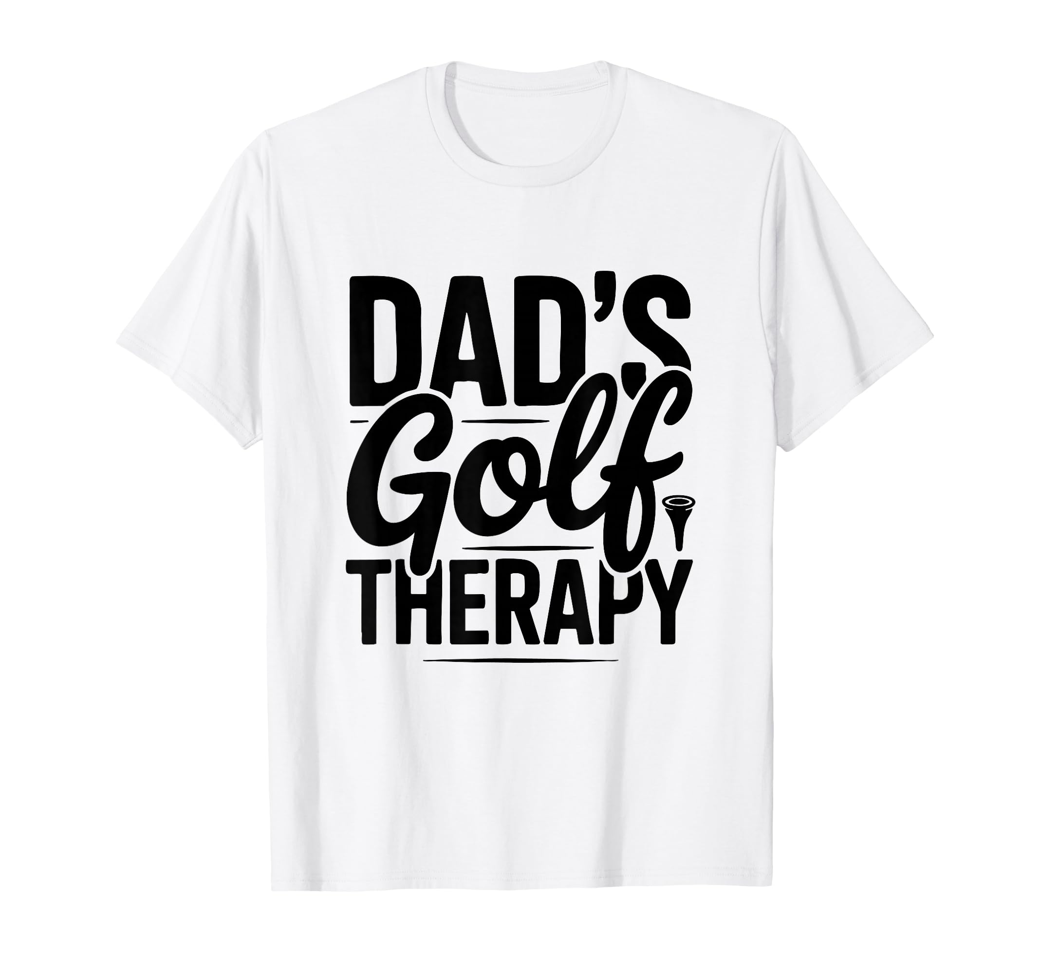 Dads Golf Therapy Funny Golf Dad T-Shirt - Custom Art Print for Adults - T-Shirt, Sweatshirt, Hoodie