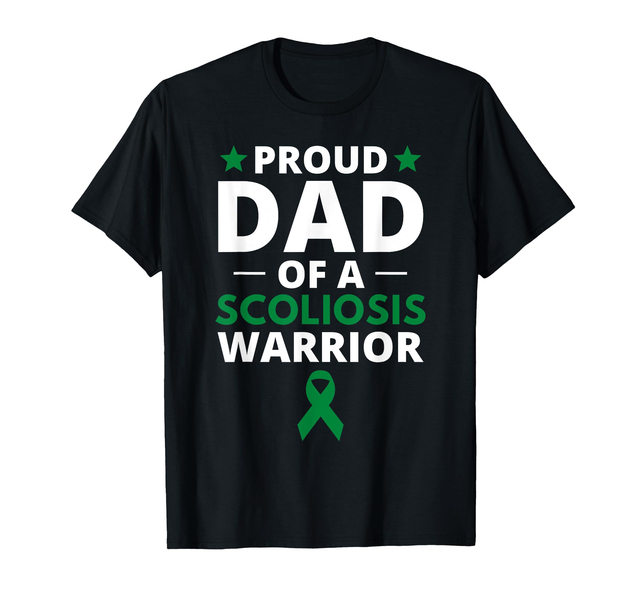 Proud Dad Scoliosis Warrior Scoliotic T-Shirt - Trendy Graphic for Adults - T-Shirt, Sweatshirt, Hoodie