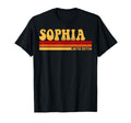 Sophia Name Personalized Sophia T-Shirt - Custom Art Print Men Women - T-Shirt, Sweatshirt, Hoodie