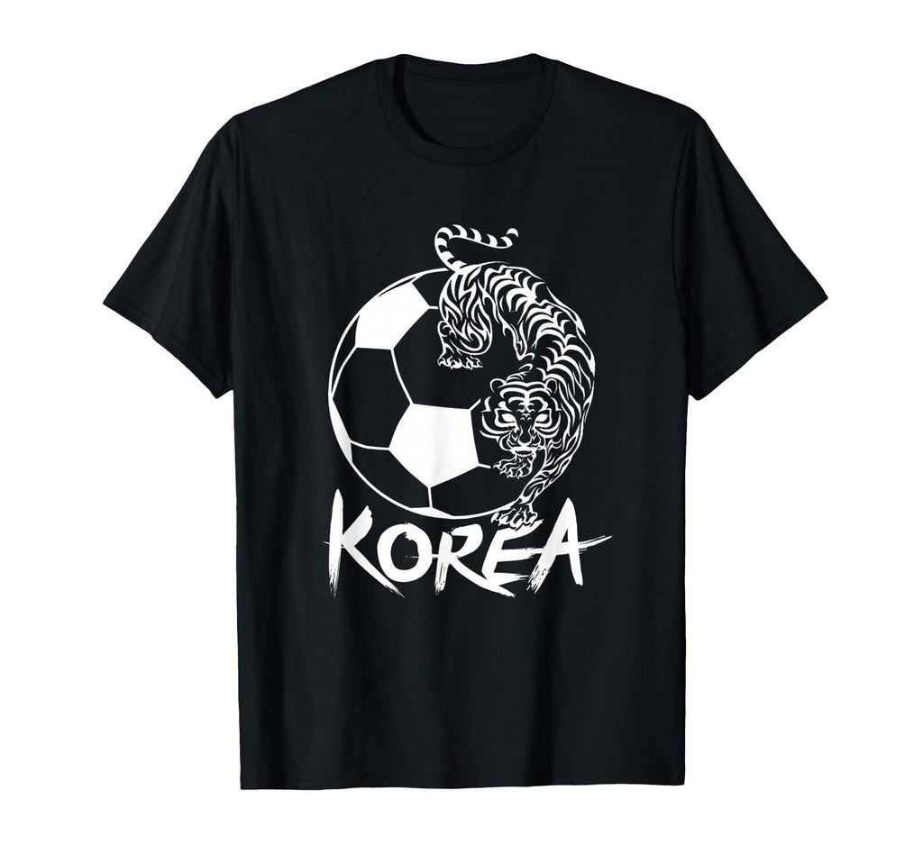 South Korean Soccer Football Fan Tiger T-Shirt - Graphic Print for Adults - T-Shirt, Sweatshirt, Hoodie