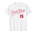 South Korea 26 Soccer Fan Jersey T-Shirt - Fun Novelty Design for Adults - T-Shirt, Sweatshirt, Hoodie