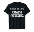Myth Coach Baseball Funny T-Shirt - Minimalist Print Men Women - T-Shirt, Sweatshirt, Hoodie