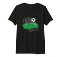 Soccer Goals Football Net Tri Blend T-Shirt - Minimalist Print Men Women - T-Shirt, Sweatshirt, Hoodie